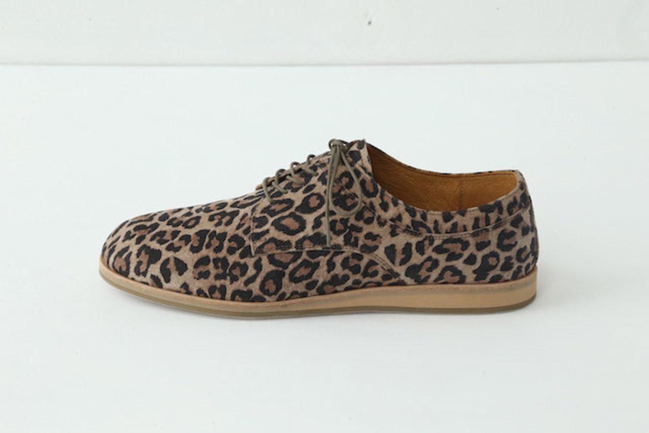 LAYERED BLUCHER (LEOPARD)