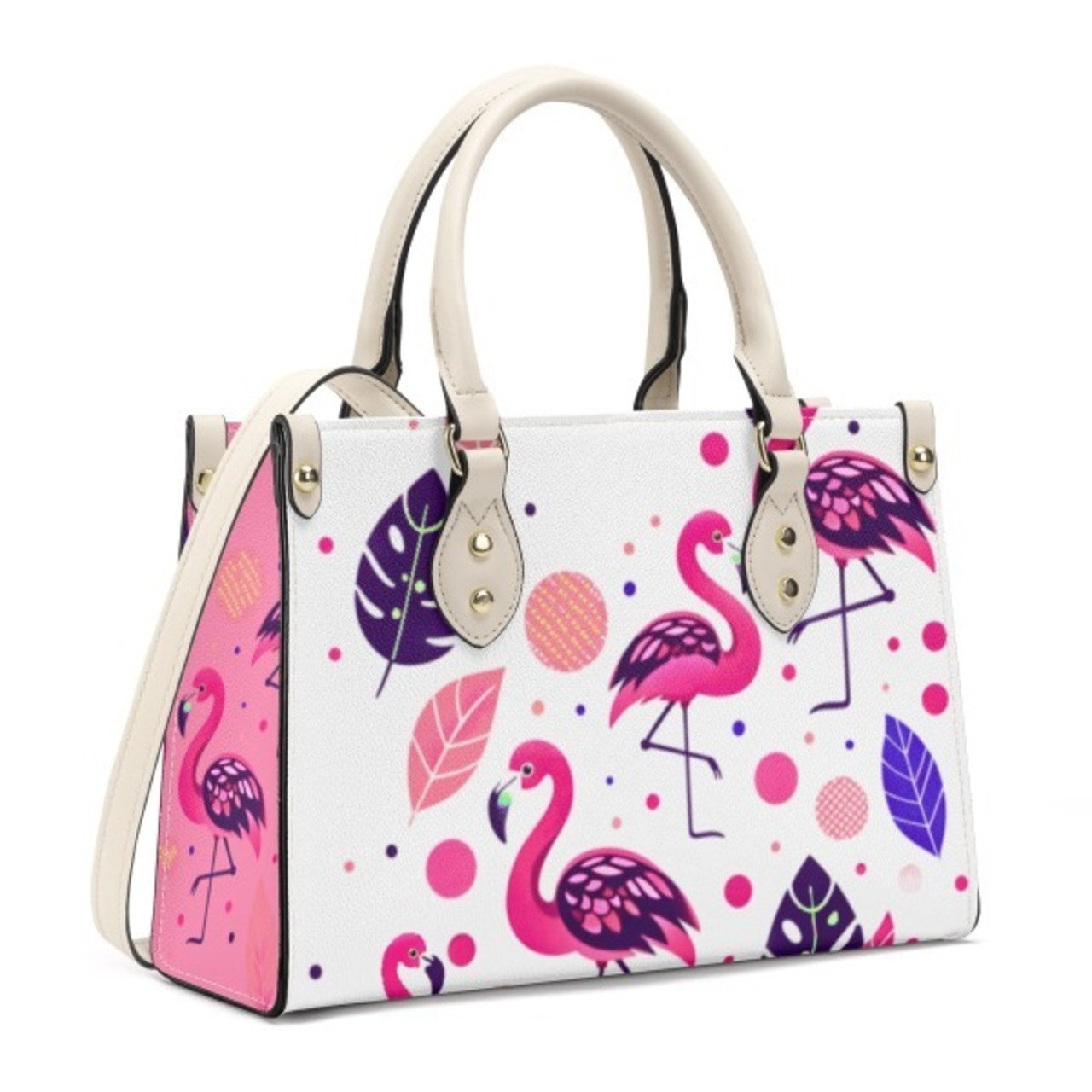 Luxury Women PU Handbag With Shoulder Strap 4340