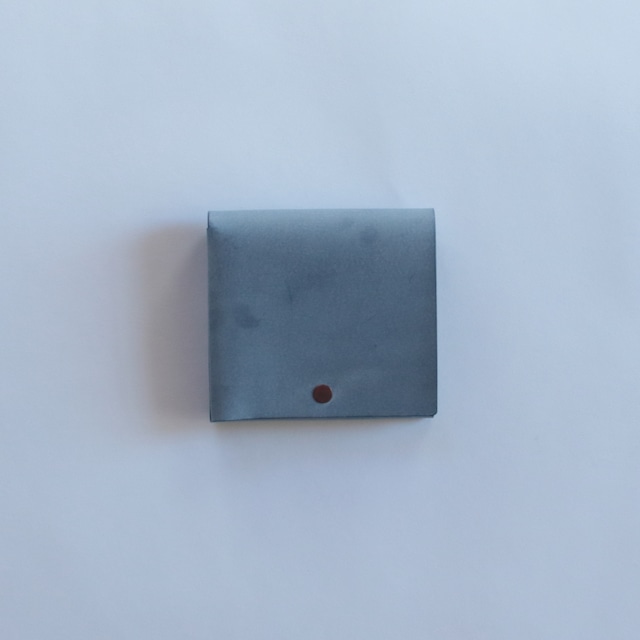 薄型財布　-ecke-エッケ　ブルー