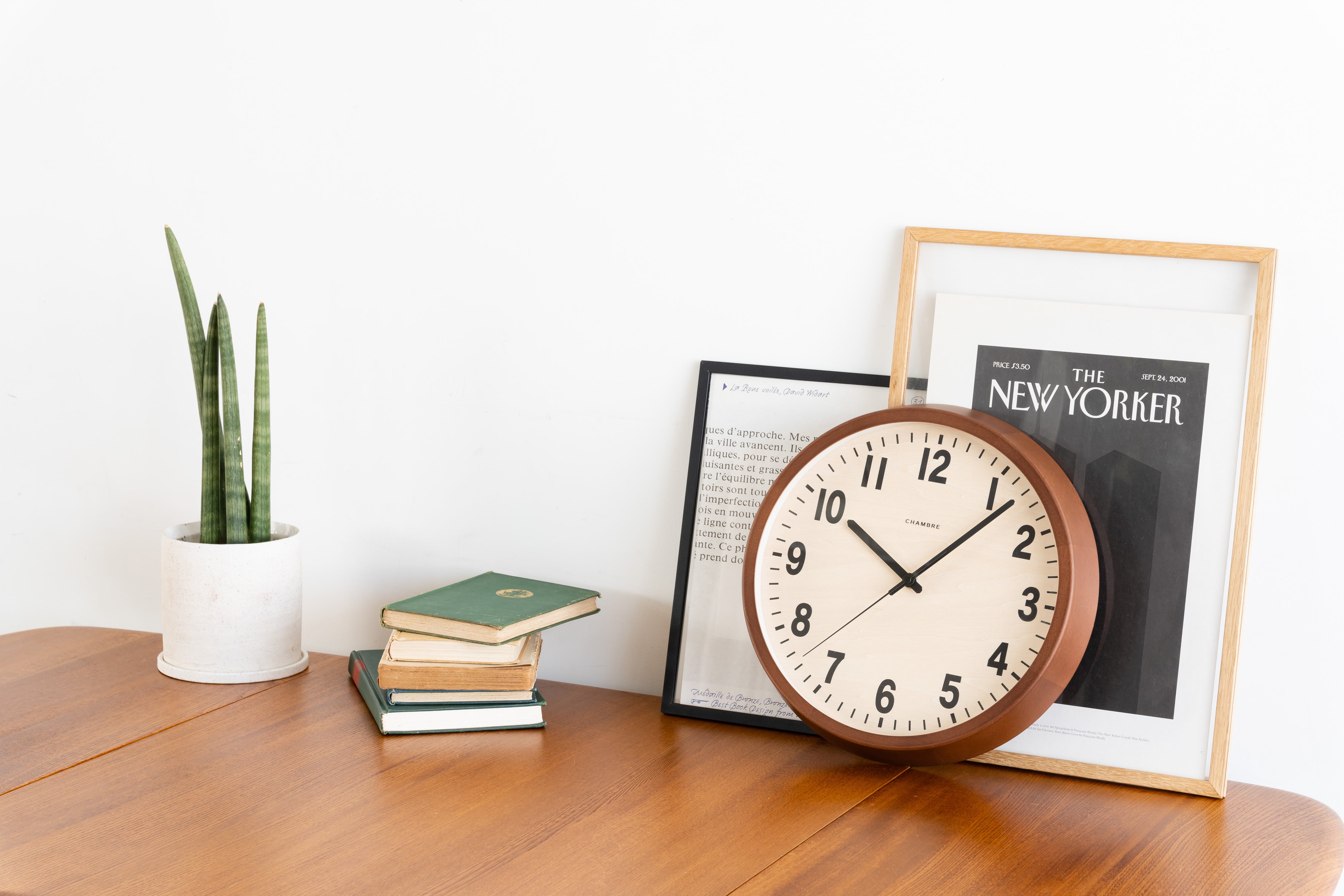 電波時計 PUBLIC CLOCK CAFE BROWN | シャンブル【CHAMBRE】byインターゼロ