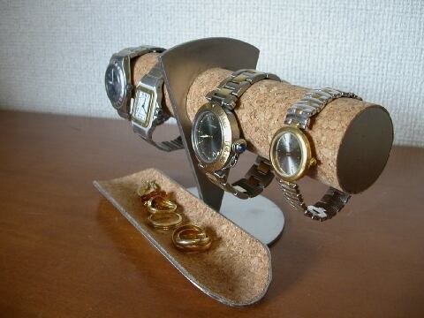 アクセサリースタンド ムーン腕時計スタンド　ロングトレイ　No.80413 アクセサリースタンド ムーン腕時計スタンドロングトレイNo.80413