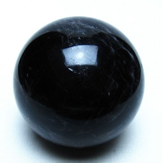 モリオン 黒水晶 丸玉 59mm 一点物 151-9539