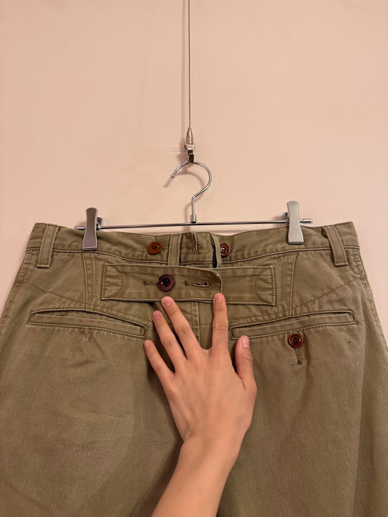 【ご予約】JUNYA WATANABE カーキチノパンツ