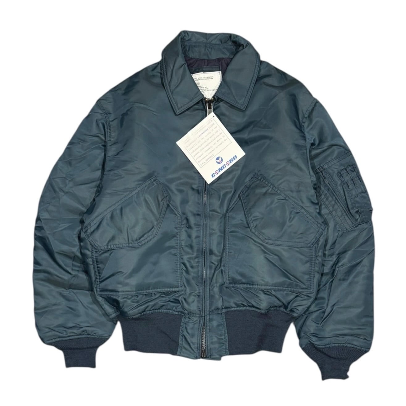DEADSTOCK 90's CONCORD made by Alpha Industries CWU Flight Jacket