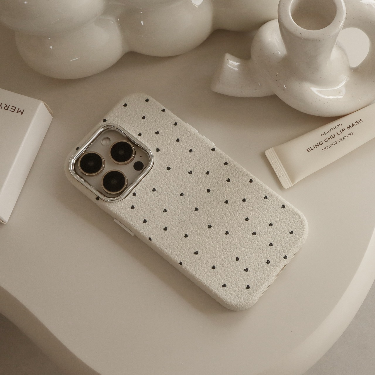 ［ phone case ］petit heart