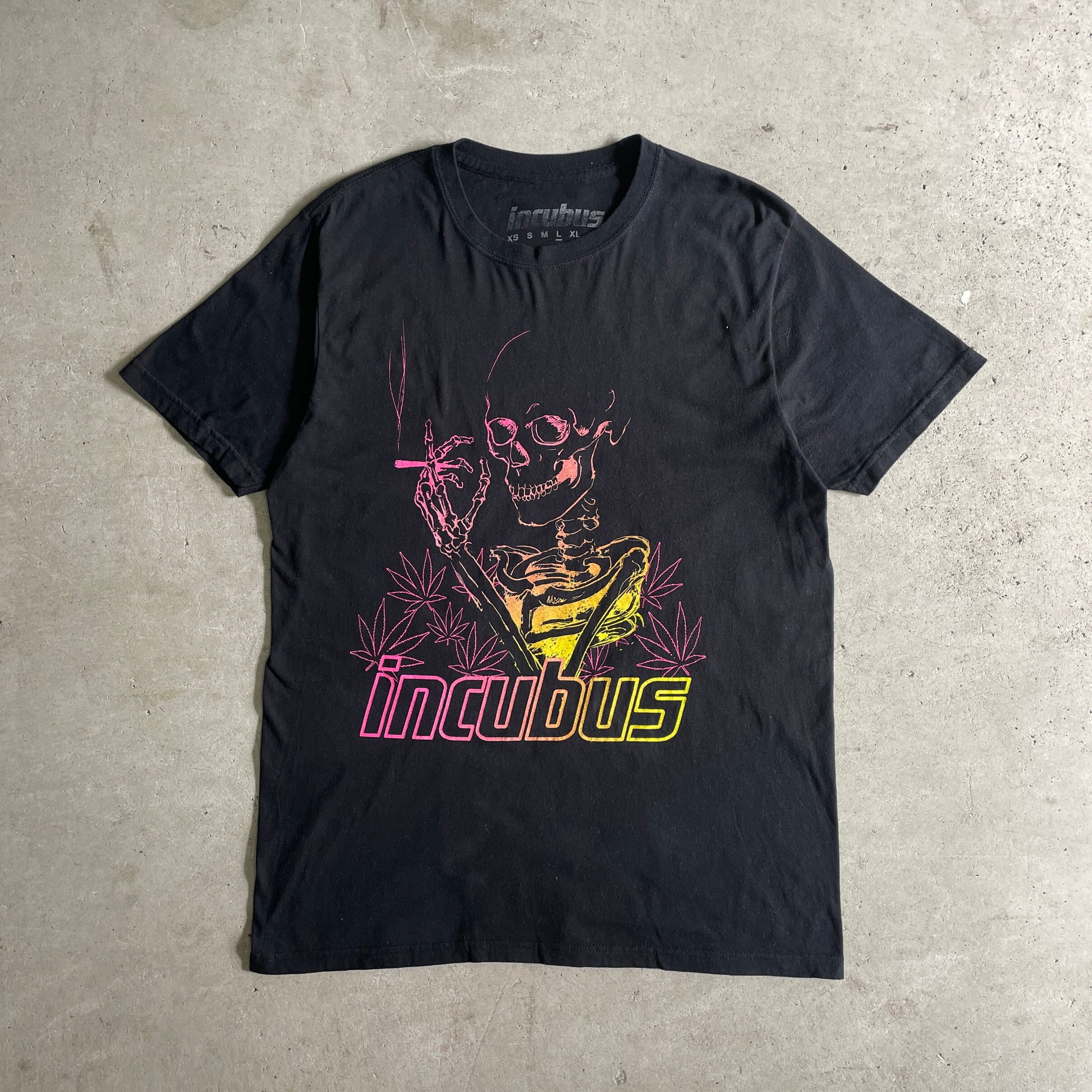 INCUBUS インキュバス ロック バンドTシャツ メンズL 古着 ブラック 黒 バンT【Tシャツ】【AN20】【PS2307T】 | cave  古着屋【公式】古着通販サイト powered by BASE