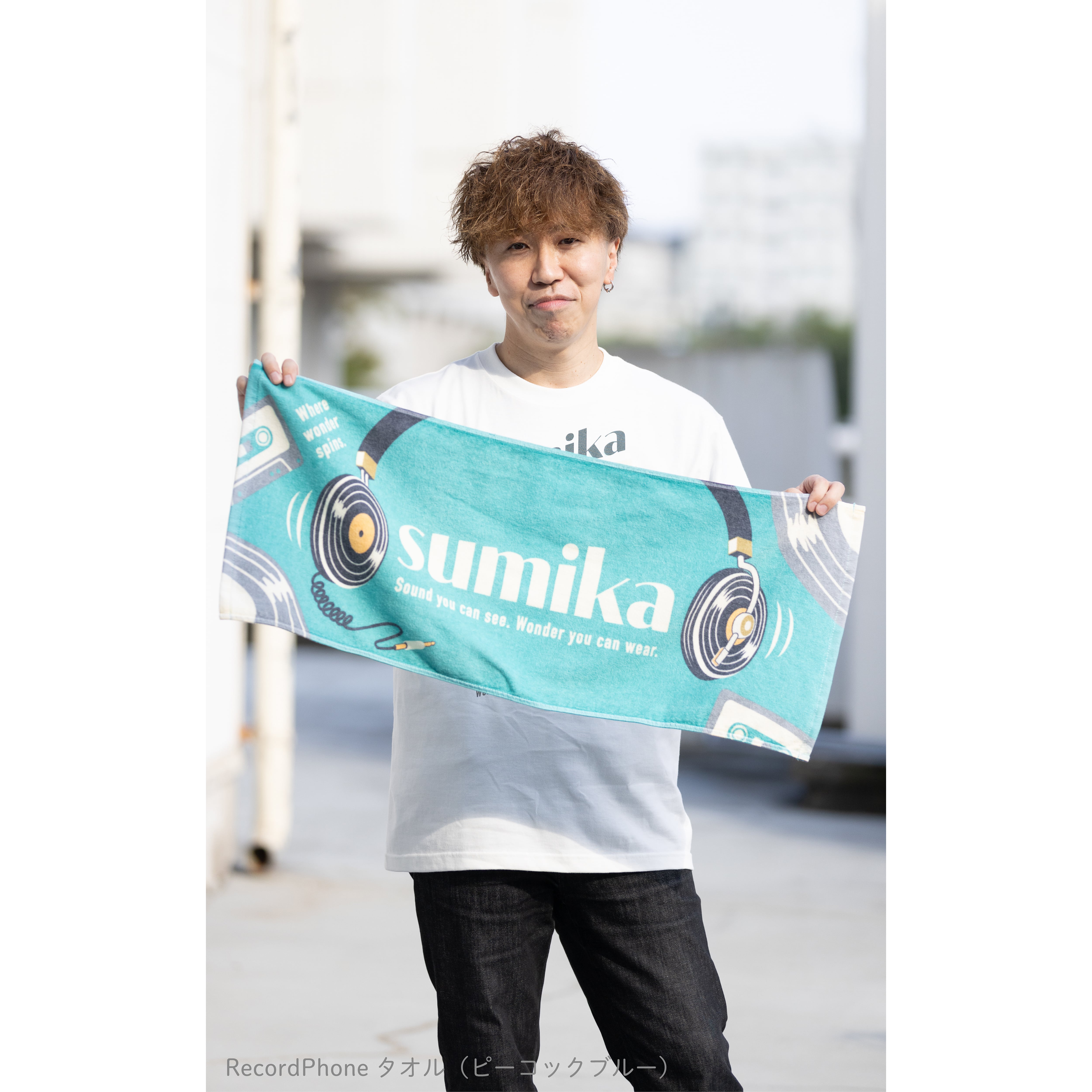 sumika / RecordPhoneタオル | shop Engawa