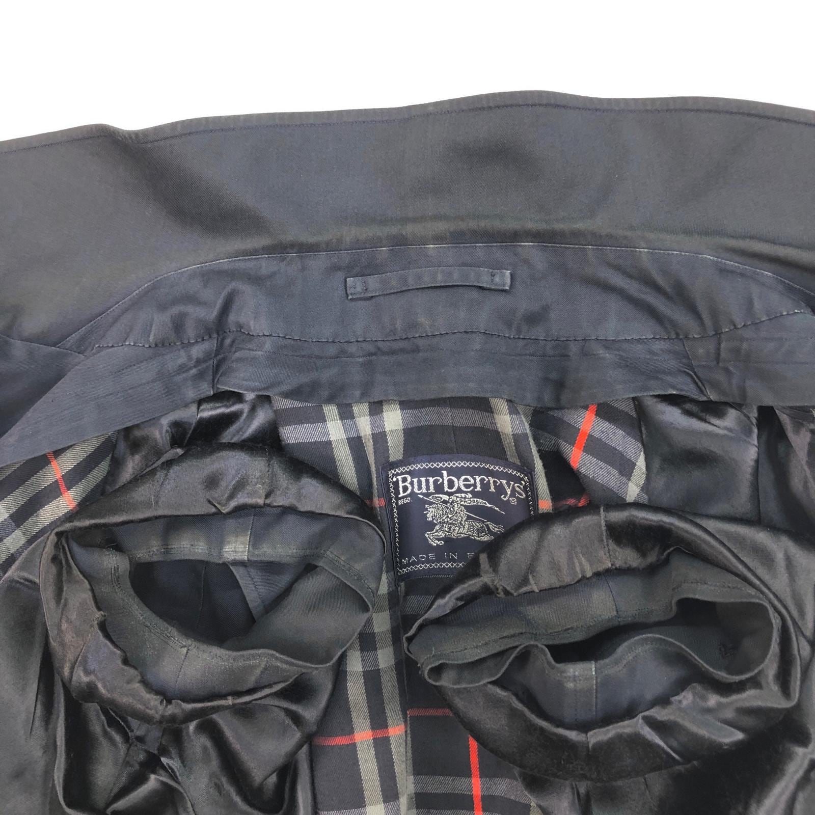 BURBERRYS バーバリーズ 70- 80年代 ENGLAND製 英国製 ライナー付き