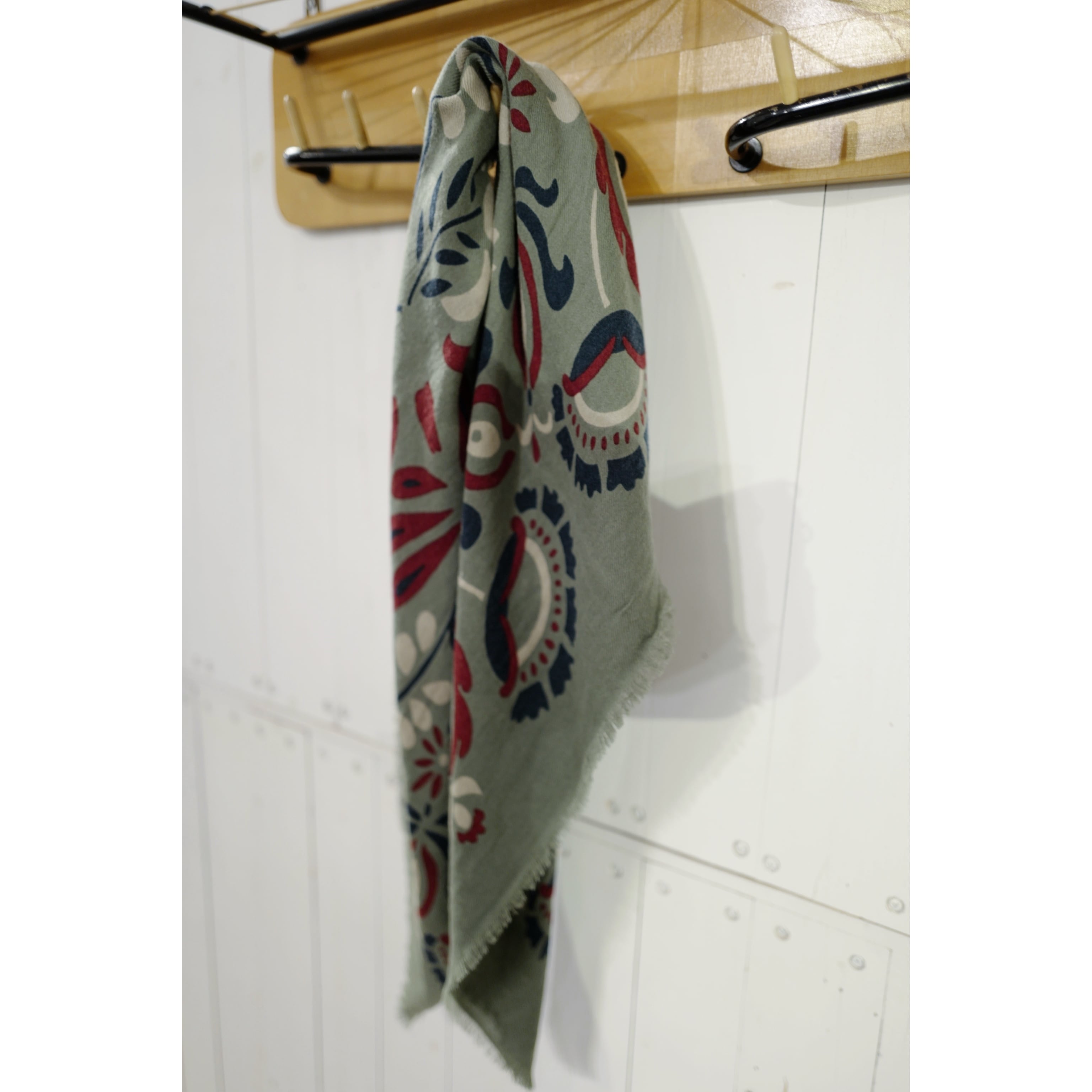 LES BELLES VAGABONDES|Carre Laine "Tatiana"-WOOL SCARF