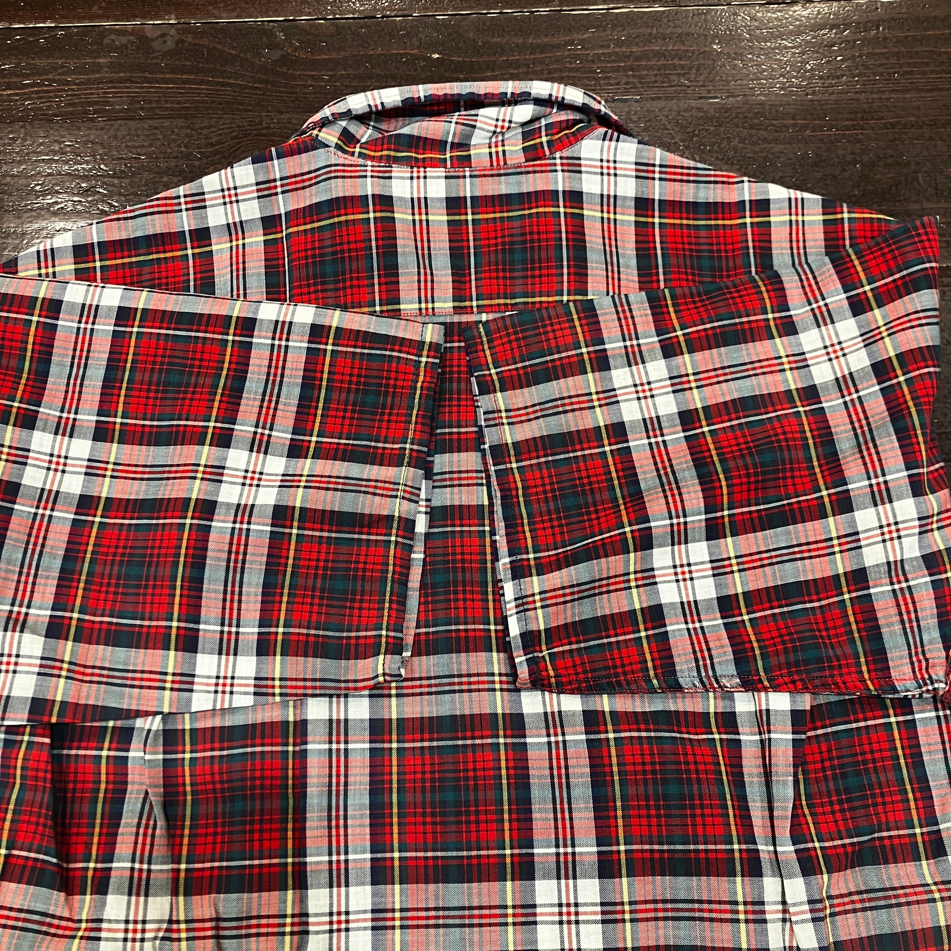【60's】ヴィンテージシャツ チェック DONEGAL 1960'S DONEGAL S/S COTTON RED CHECK SHIRT | safarionline