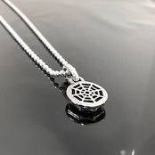 SPIDER WEB BALL CHAIN NECKLACE / スパイダーウェブ ボールチェーンネックレス