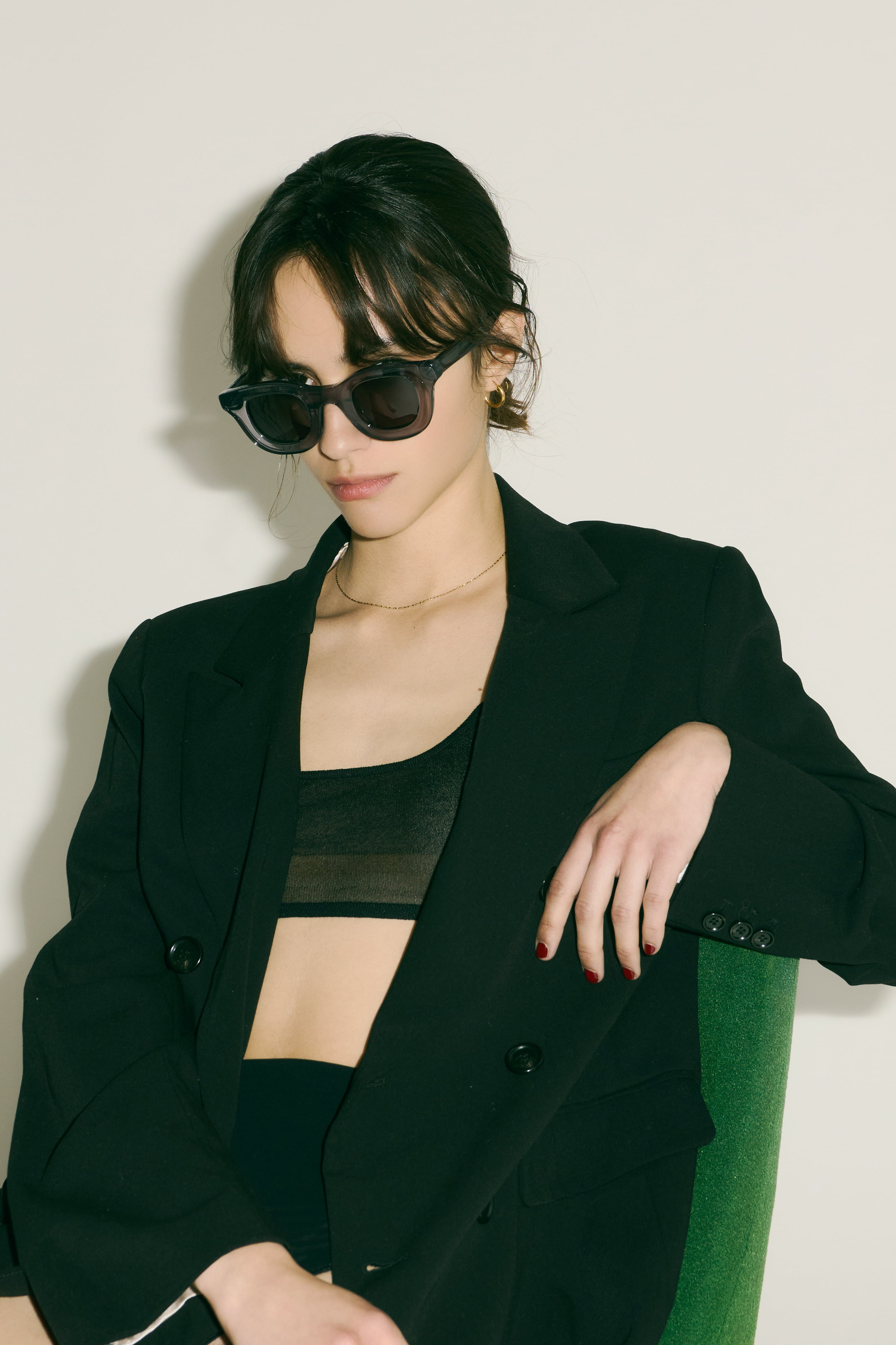 !!!Tomo!!! ✓GANIE.Gaelle サングラス Gaelle | black | GANIE