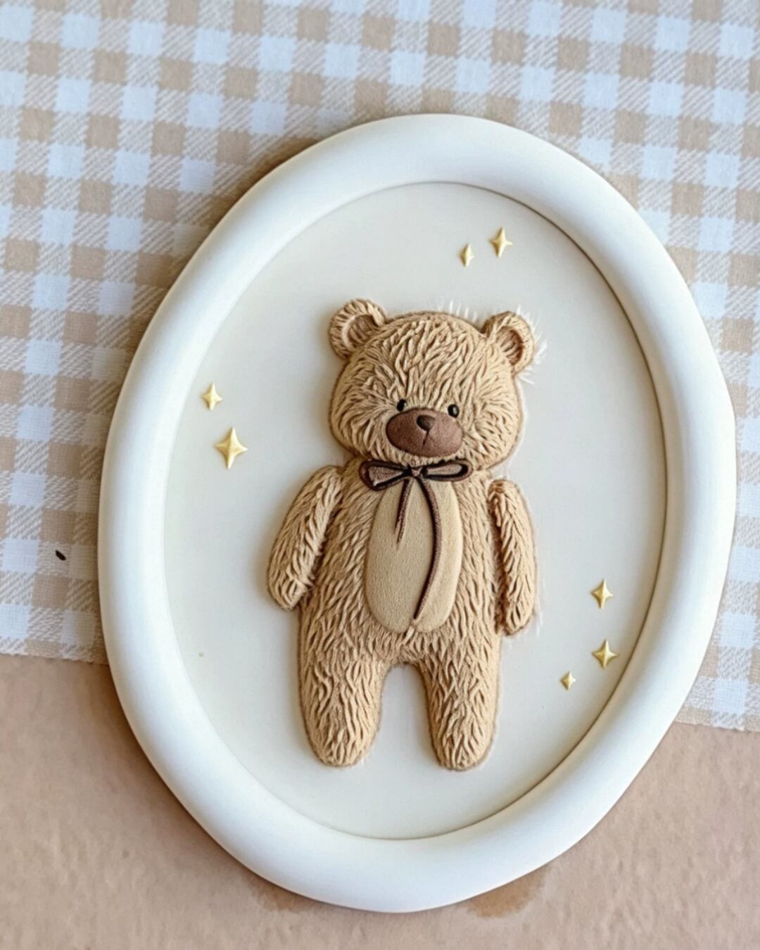 【受注販売・早期割引】Wax Stamp - 3D bear-スタンプヘッド