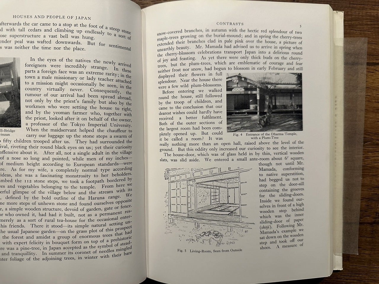 RAA011】【SECOND EDITION】HOUSES AND PEOPLE OF JAPAN/ rare book
