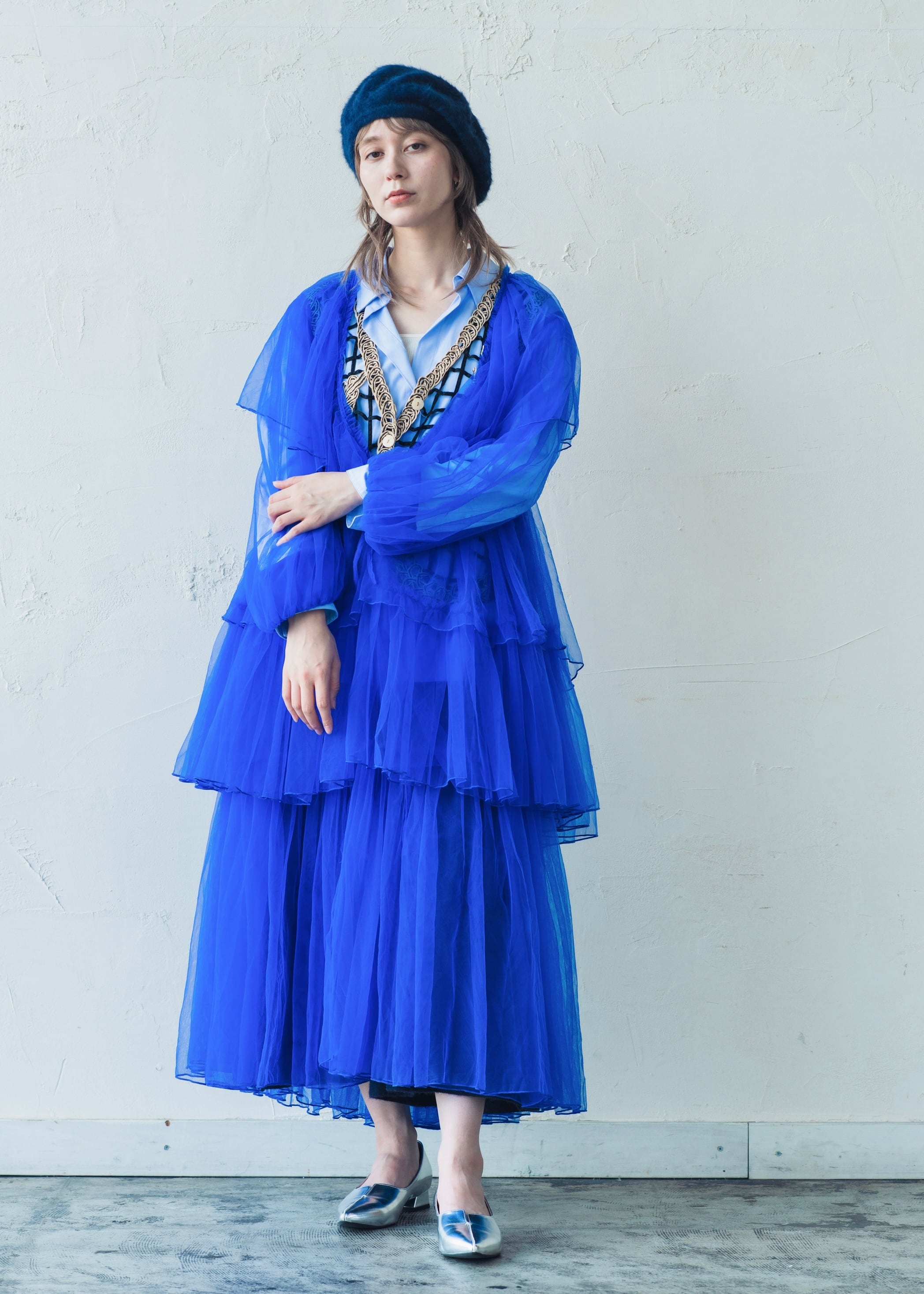 RANUN / BLUE | ORIENT MILLINERY