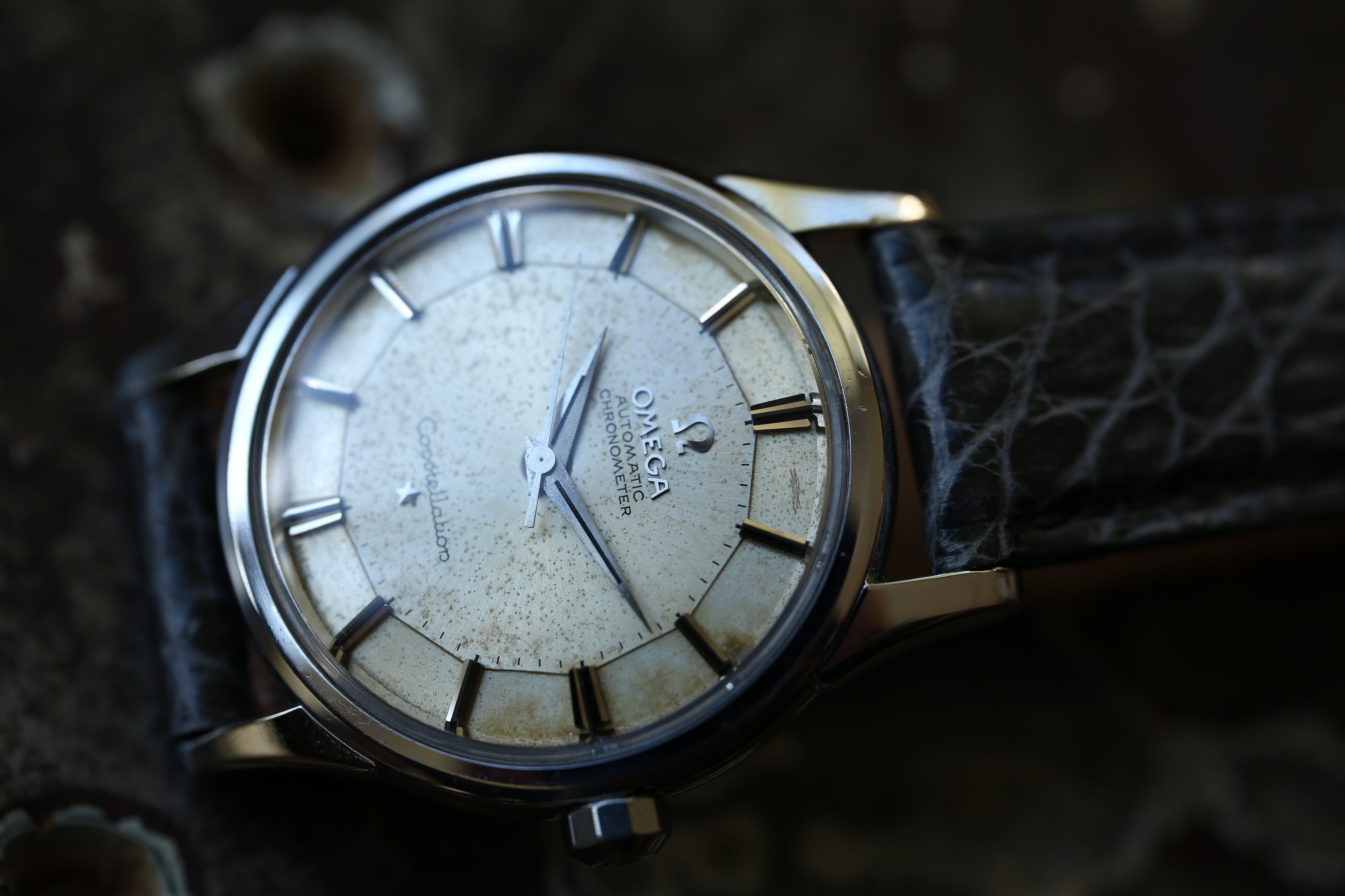 OMEGA】 1961年製 オメガ コンステレーション 12角 ノンデイト