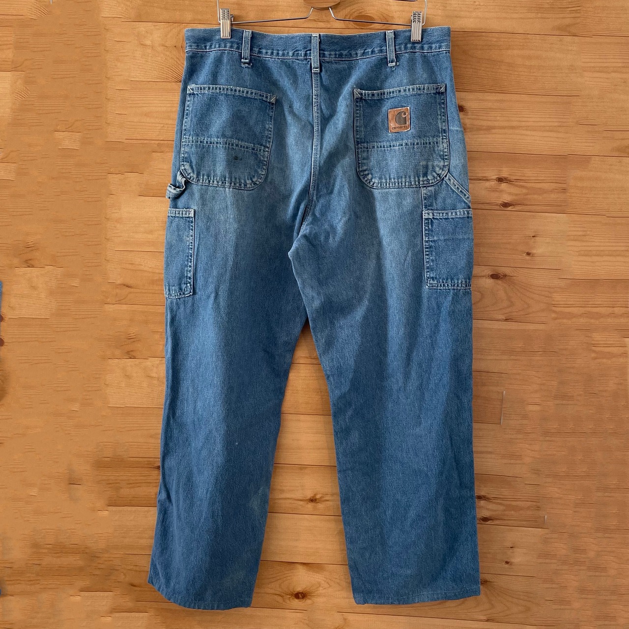 【Carhartt】ペインターパンツ ワーク デニム カーハート オーバーサイズ ルーズ ゆるだぼ ビッグサイズ US古着