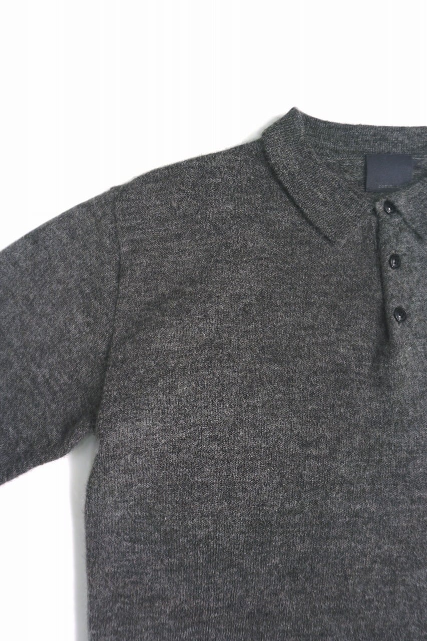 Alpaca Wool Smooth Knitted Polo