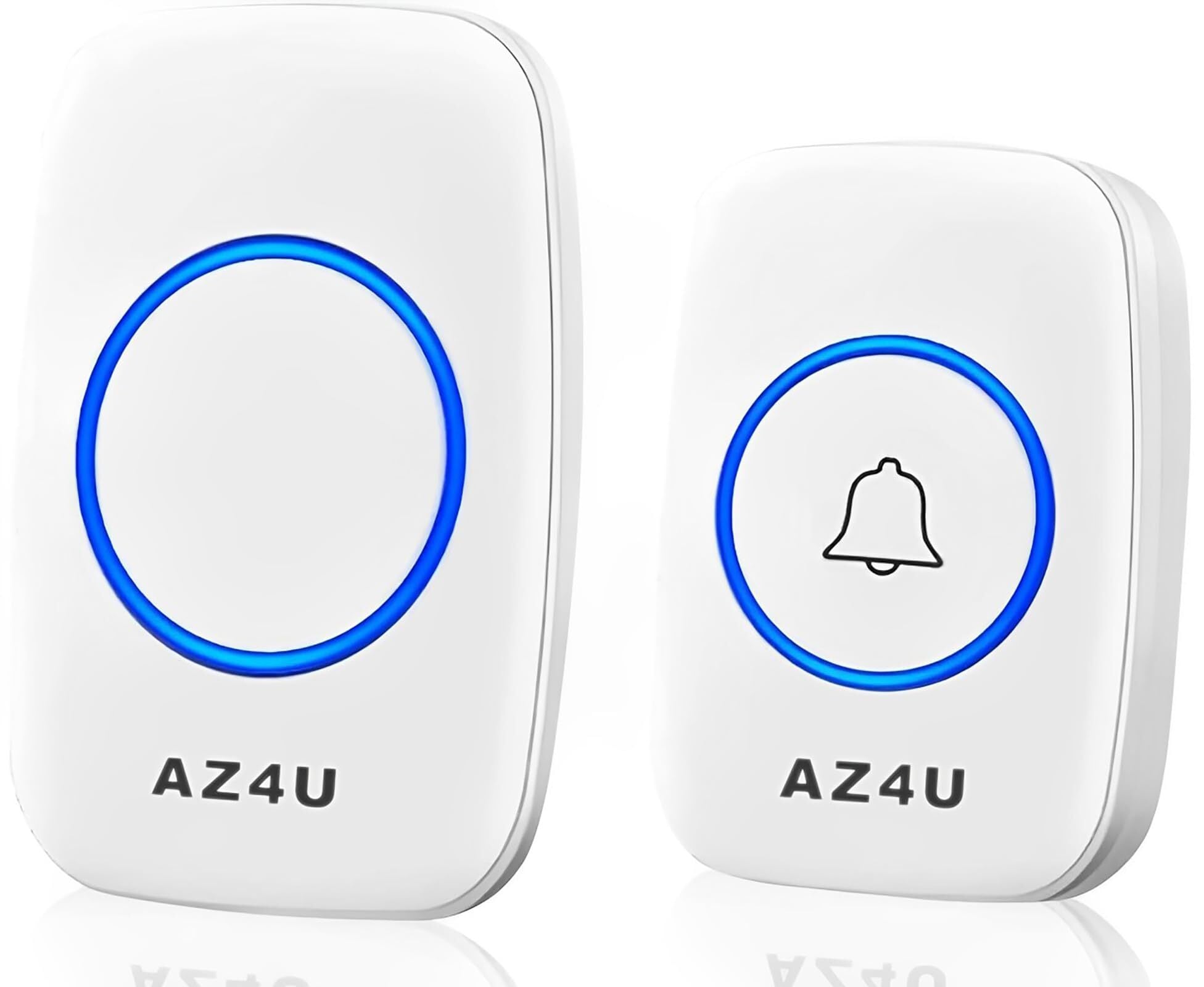 インターホン　ドアホン　チャイム AZ4U ワイヤレスチャイム インターホン 電池式 ドアベルキット 工事
