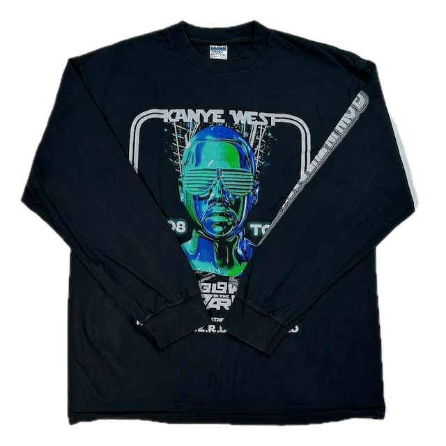 12807 KANYE WEST カニエ・ウェスト 長袖 ロックTシャツ XL