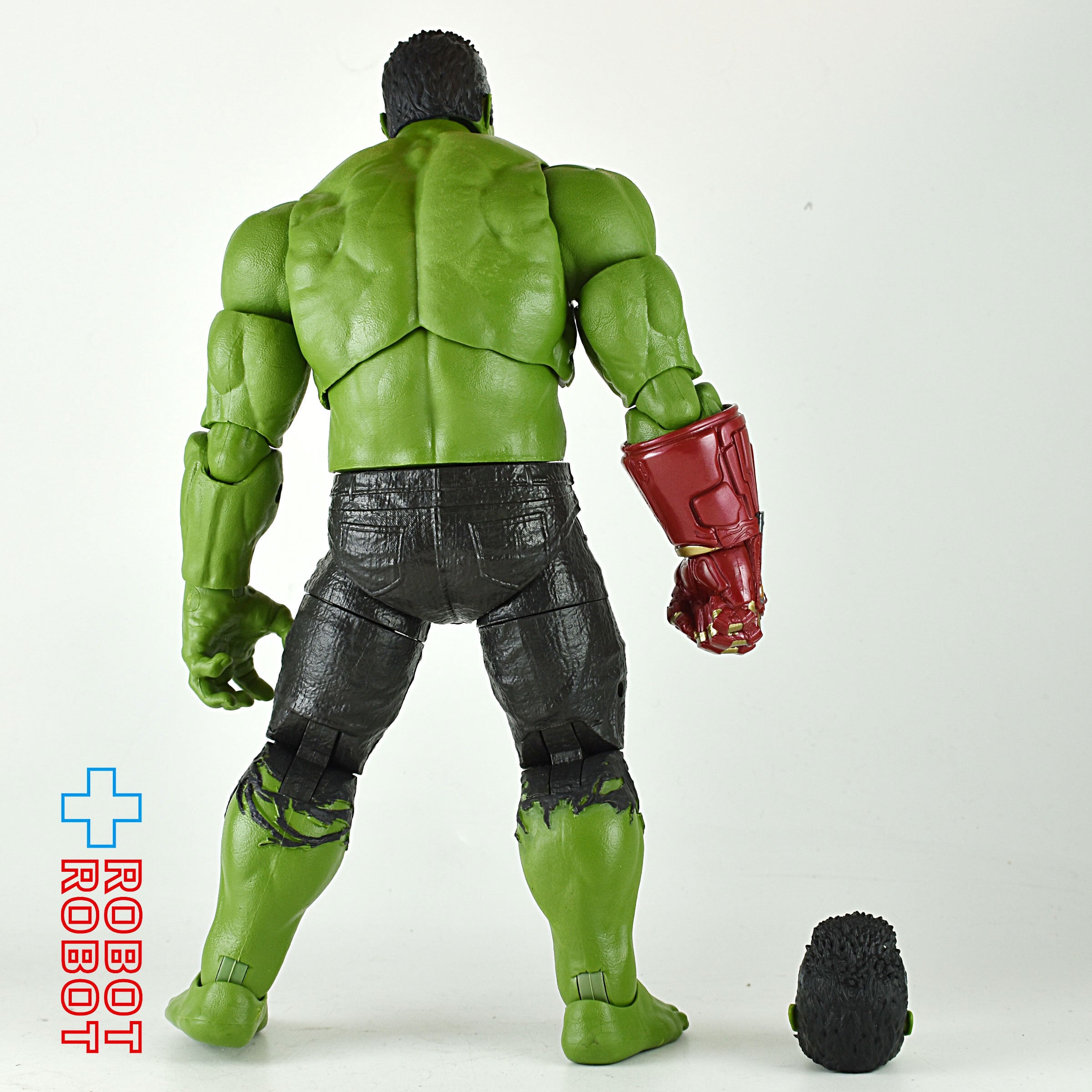 最終★ マーベルレジェンド スマートハルク フィギュア ヘッド2種 マーベルレジェンド BAF スマートハルク ナノ・ガントレット付