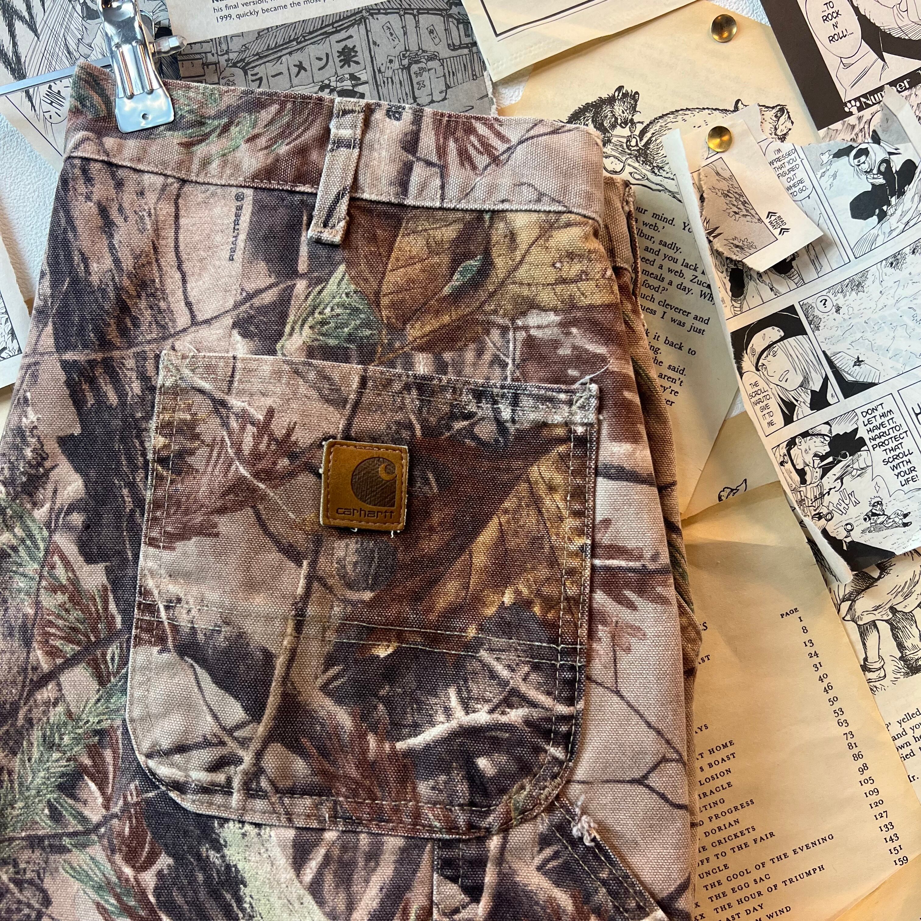 美品！リアルツリーCarhartt Painter Pantペインターパンツ carhartt USA製 リアルツリー ペインターパンツ デッドストック