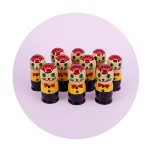 セミョーノフ　数え遊びマトリョーシカ　猫