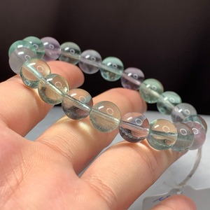 f117.うる艶♪超透明フローライトブレスレット