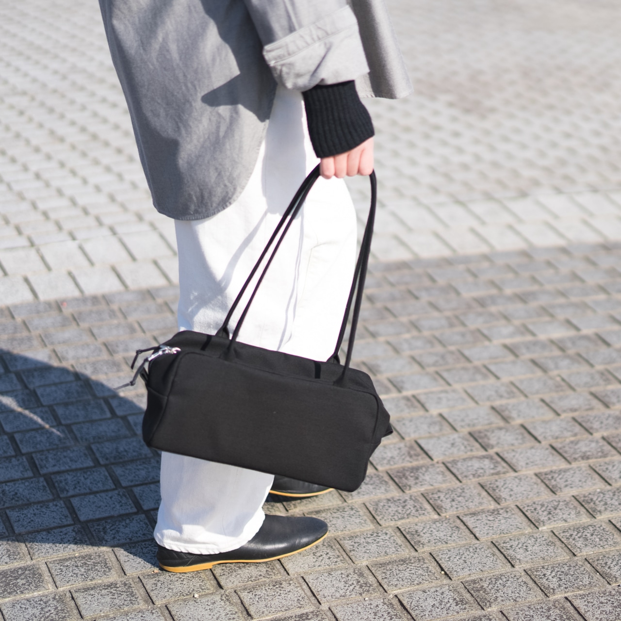 Cuboid Bag Wide ブラック