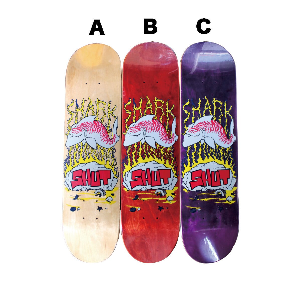 SATURDAYS SHUT スケートボードデッキ SHUT SKATES スケボーデッキ SATURDAYS SHUT スケートボードデッキ