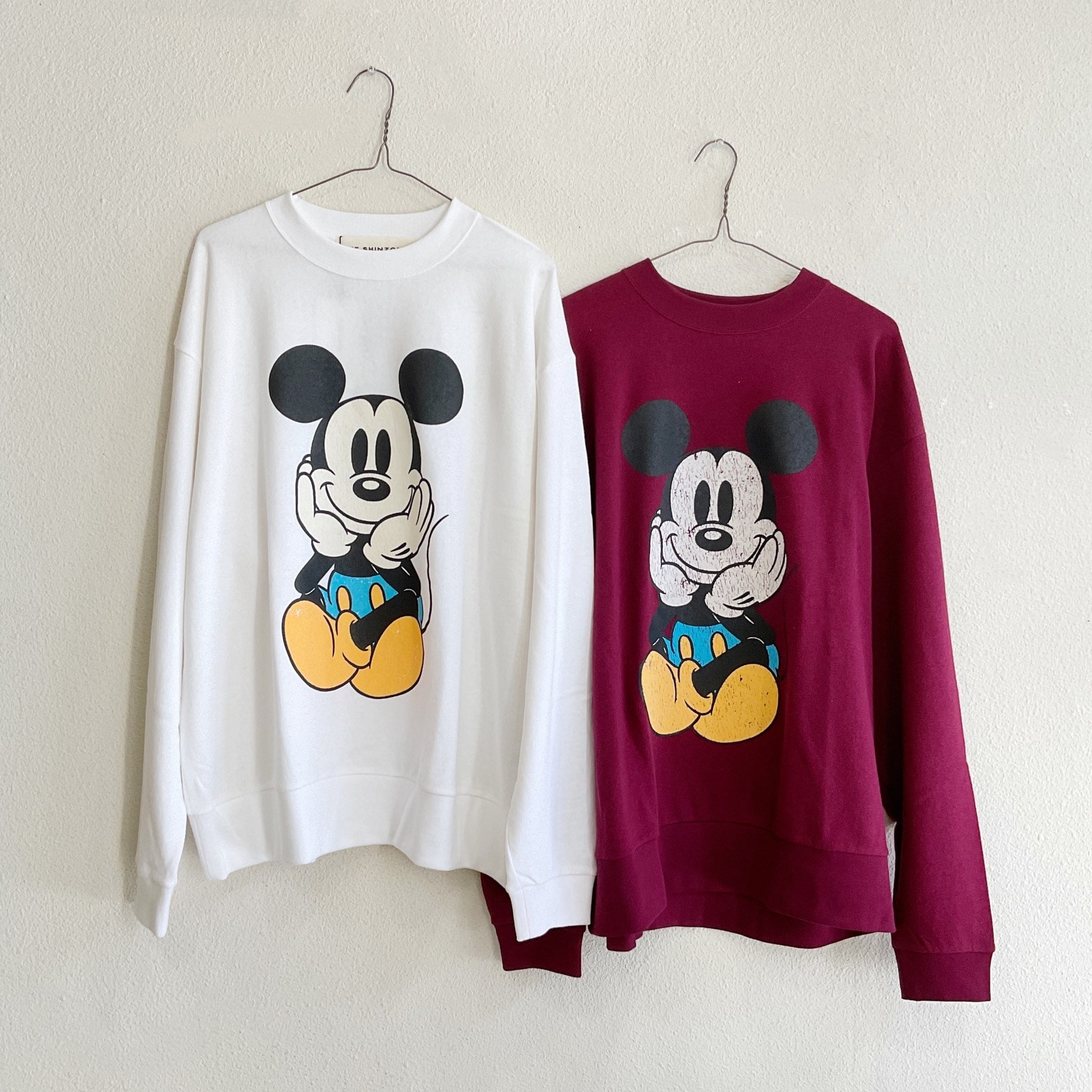 ホワイト 新品未使用品 THE SHINZONE MICKEY SWEAT