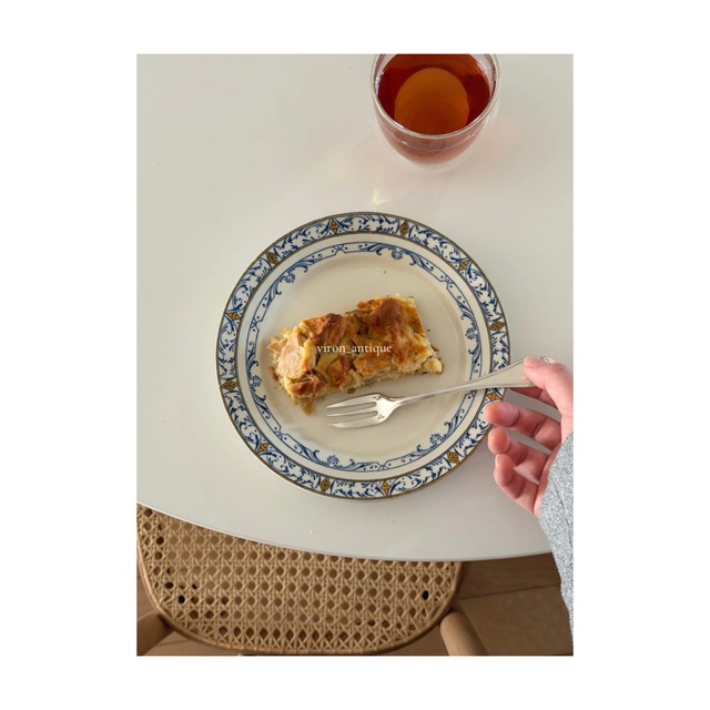 Creil et Montereau　クレイユモントロー　/ 　 “COLBERT” 　デザートプレート　c