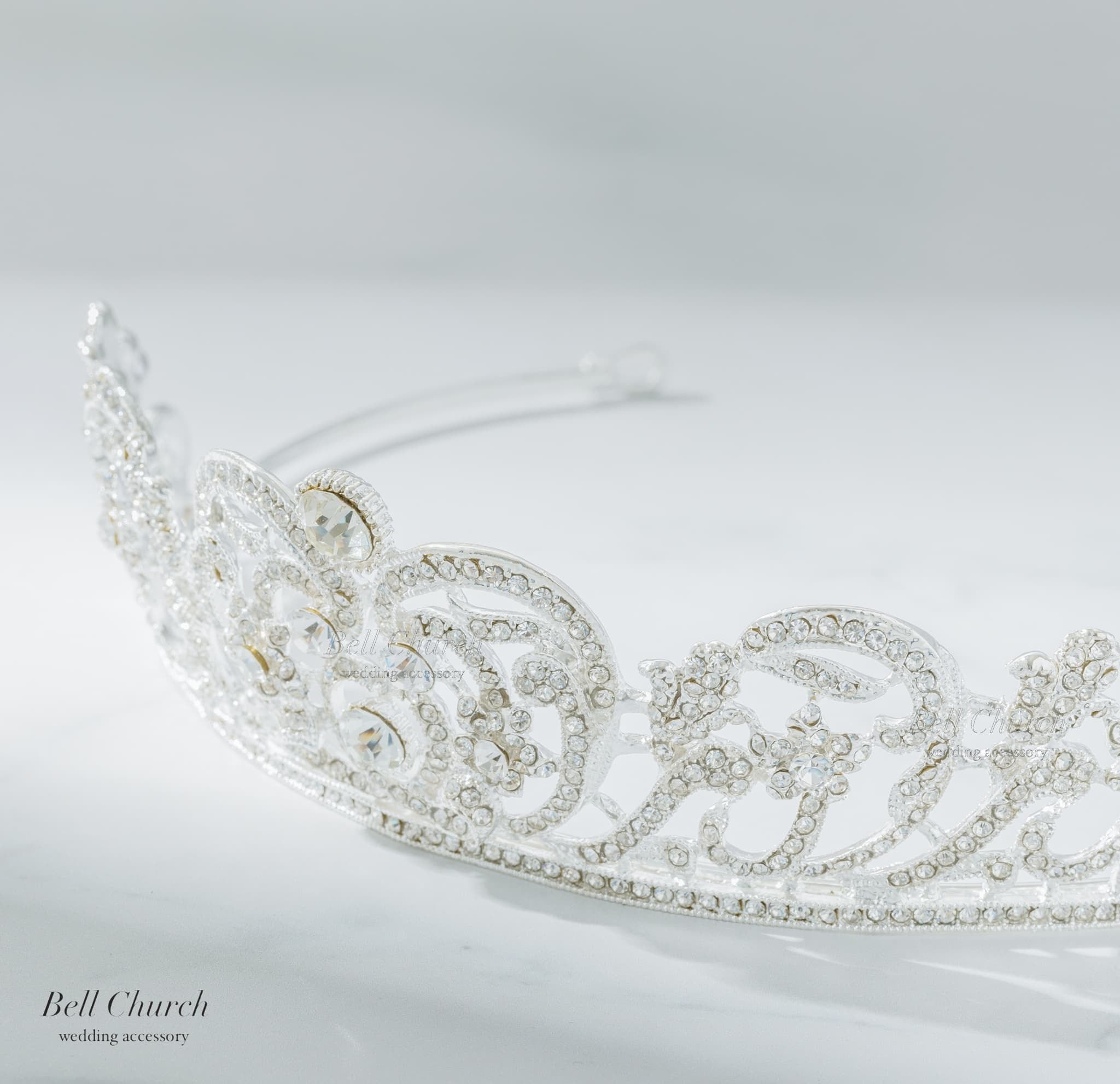 ティアラ | ジルコニア | ハートモチーフ | シルバー | (BC-T19