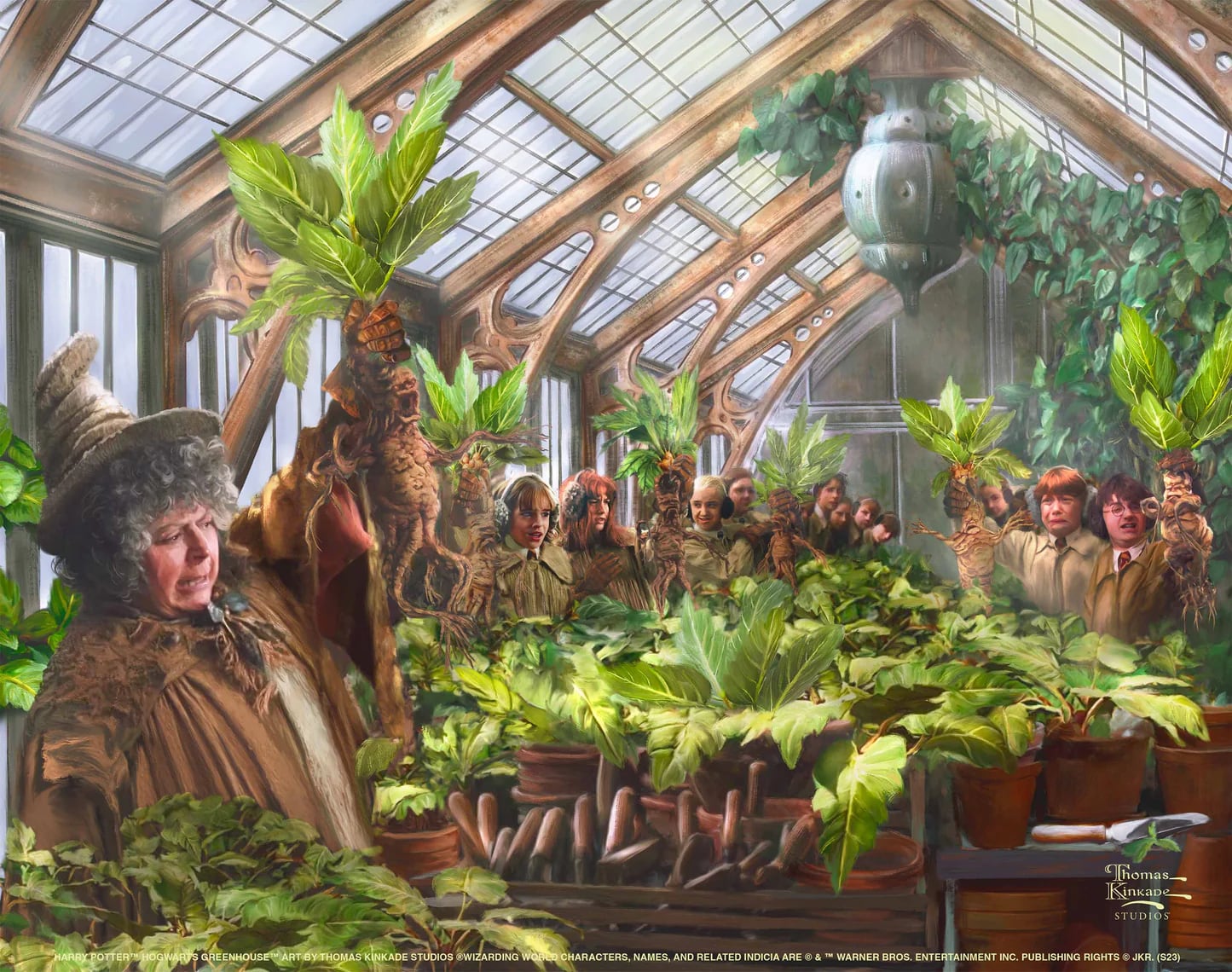 トーマス キンケード スタジオ「ハリー・ポッター/ホグワーツの温室