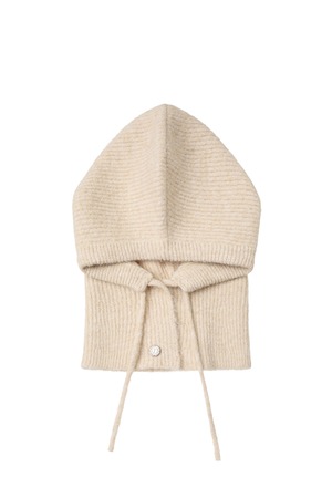 [DEINET] HAIRY WOOL BALACLAVA IN BEIGE 正規品 韓国ブランド 韓国通販 韓国代行 韓国ファッション デイネット ダイニット 日本 店舗