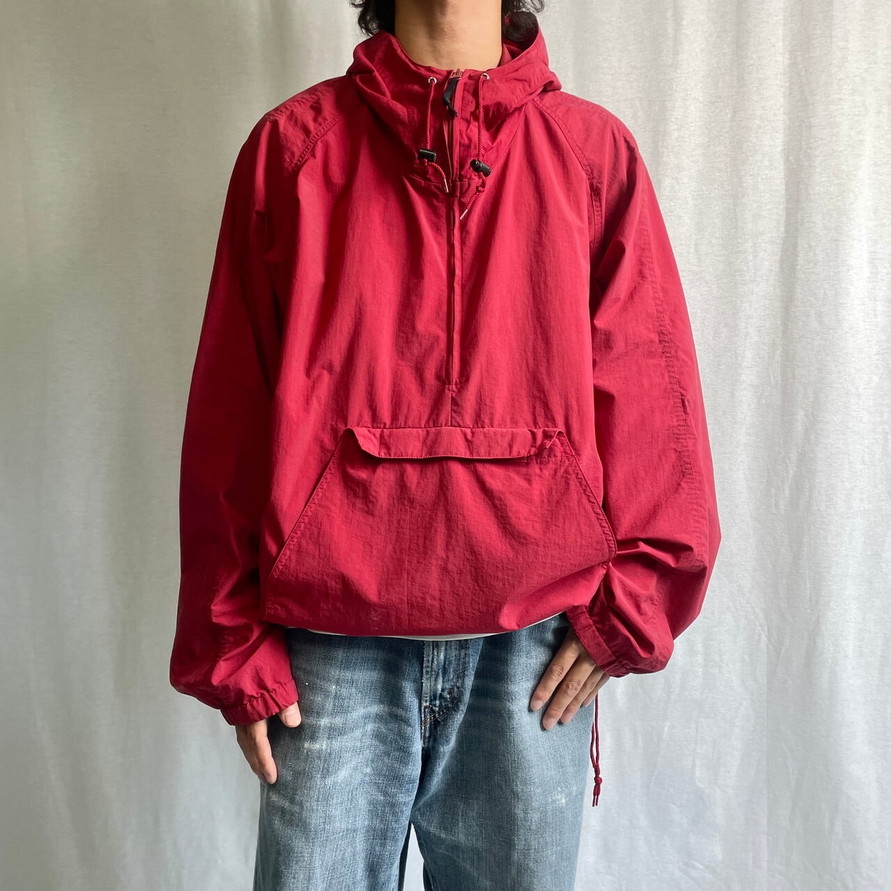 90年代 WOOLRICH ウールリッチ アノラックパーカー メンズ2XL 古着 90s  