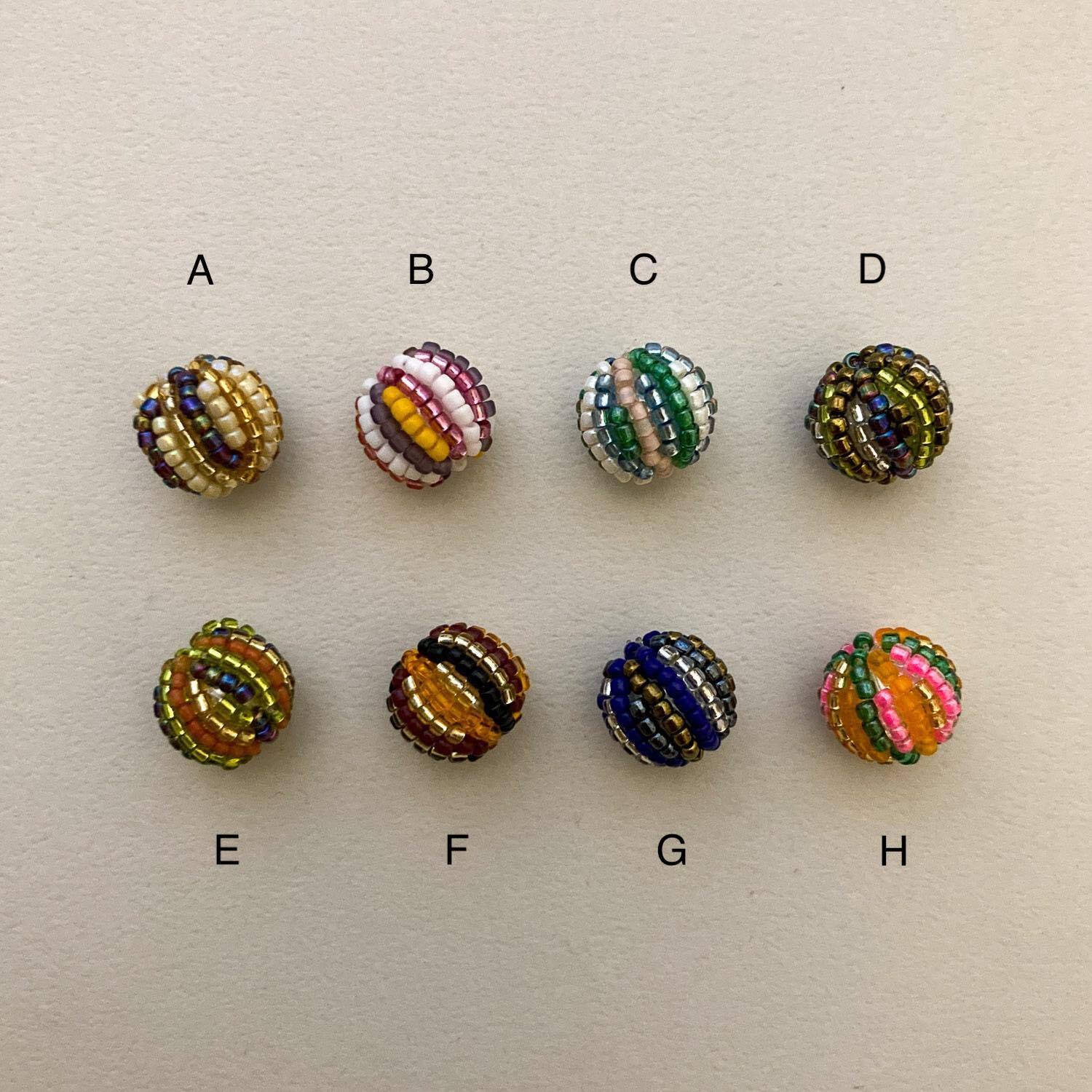 再入荷〉Duaオリジナル ビーズボール ストライプS（14mm） | Dua