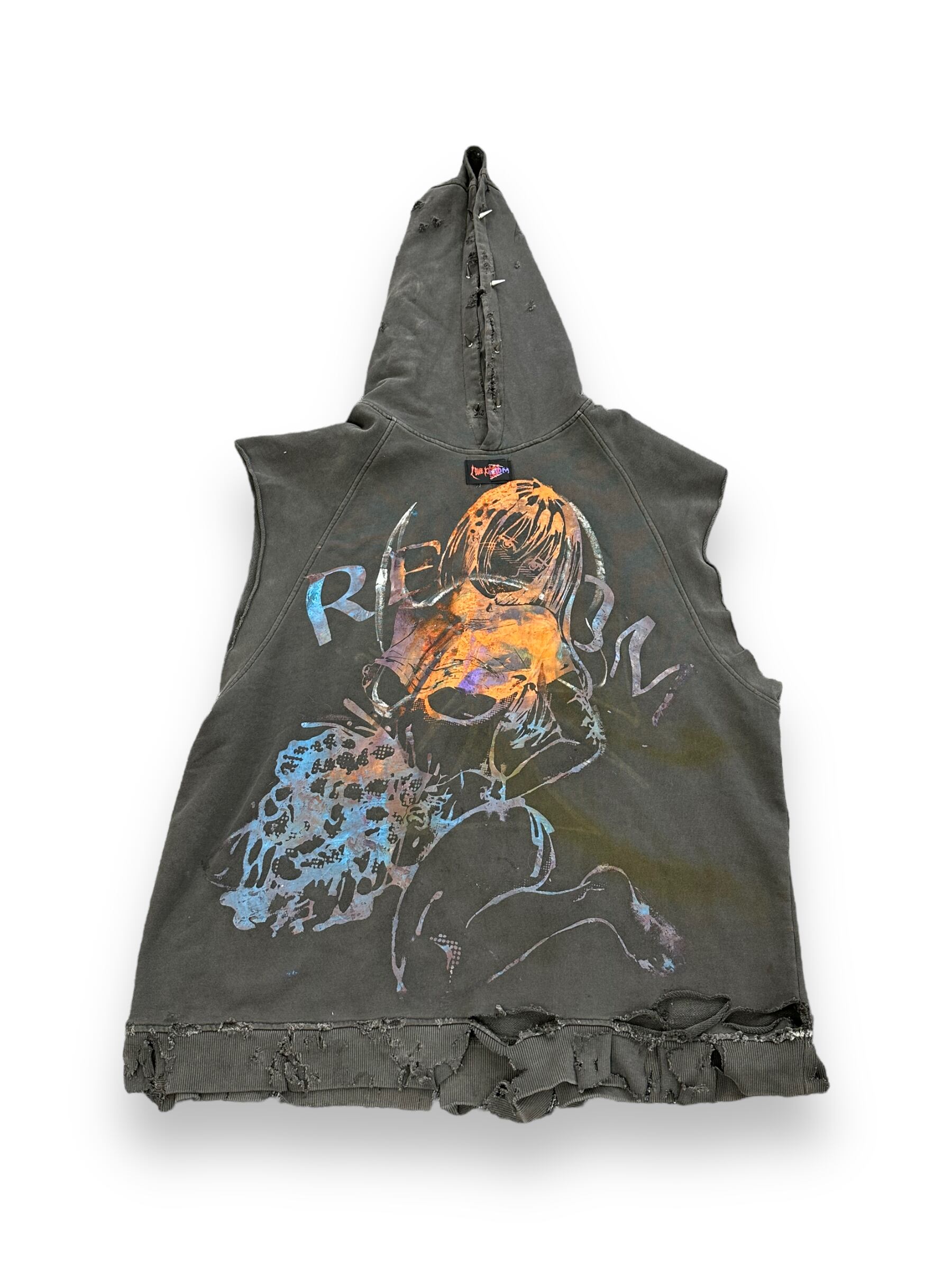 【LOVE KILLER×REBLOM 】sleeveves hoodie