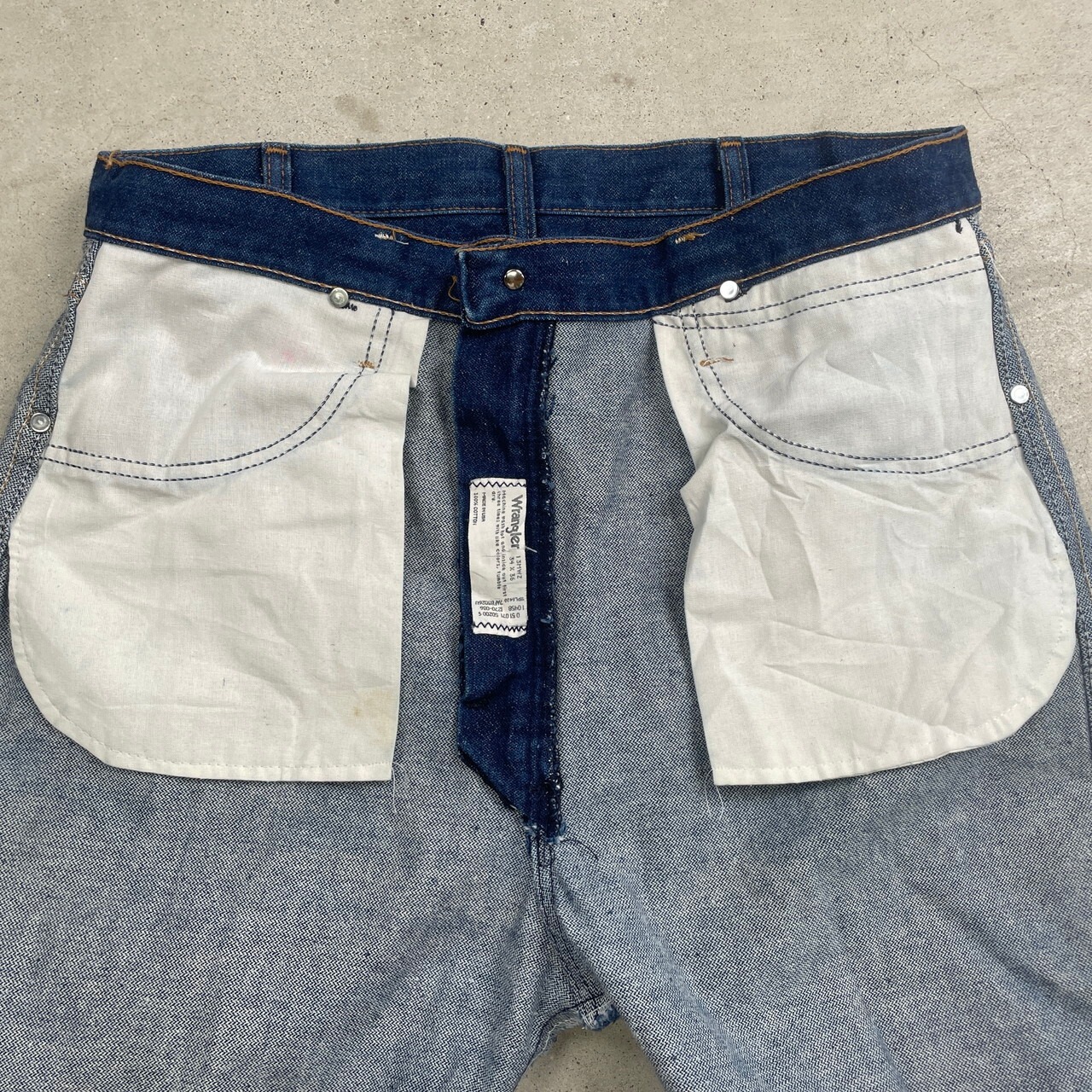 90年代 USA製 Wrangler ラングラー デニムパンツ 13MWZ メンズW34 古着 