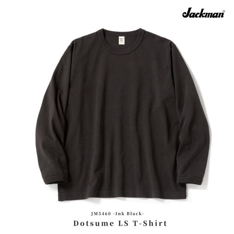 ジャックマン　Jackman ドツメ　Dotsume Sweat Mid jackman ジャックマン Dotsume Rib T-Shirt ドツメリブTEE JM5110 INK