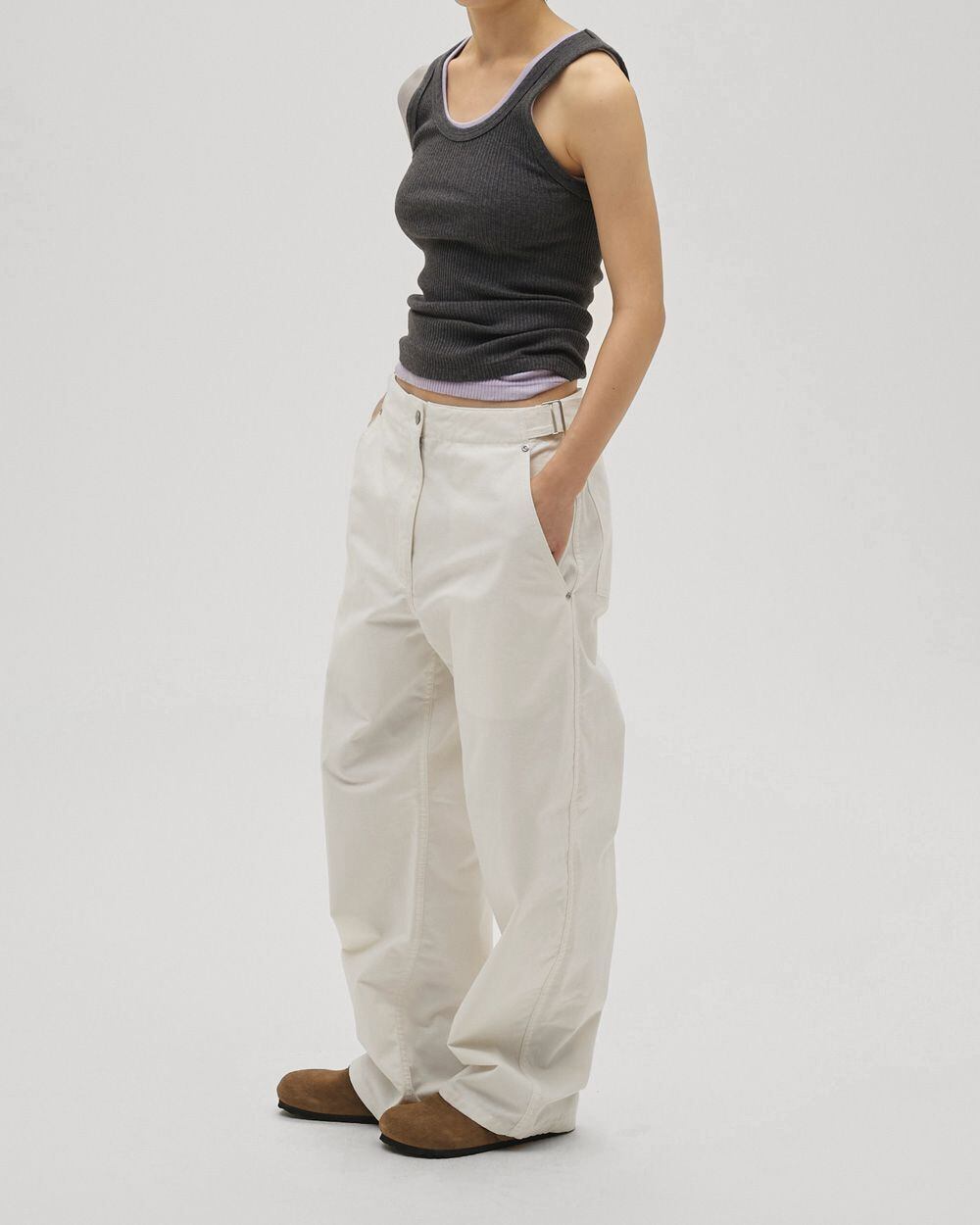 TODAYFUL(トゥデイフル) Boyfriend Cotton Pants | サウスオレンジ