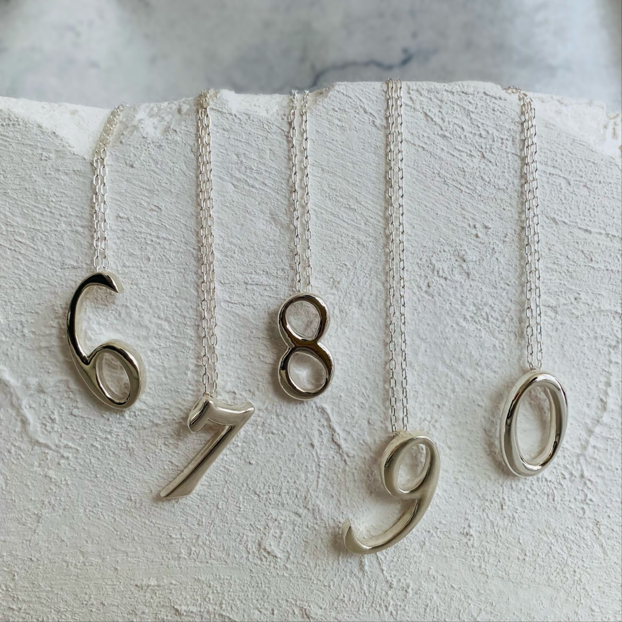 silver925 Happy Number ”3”