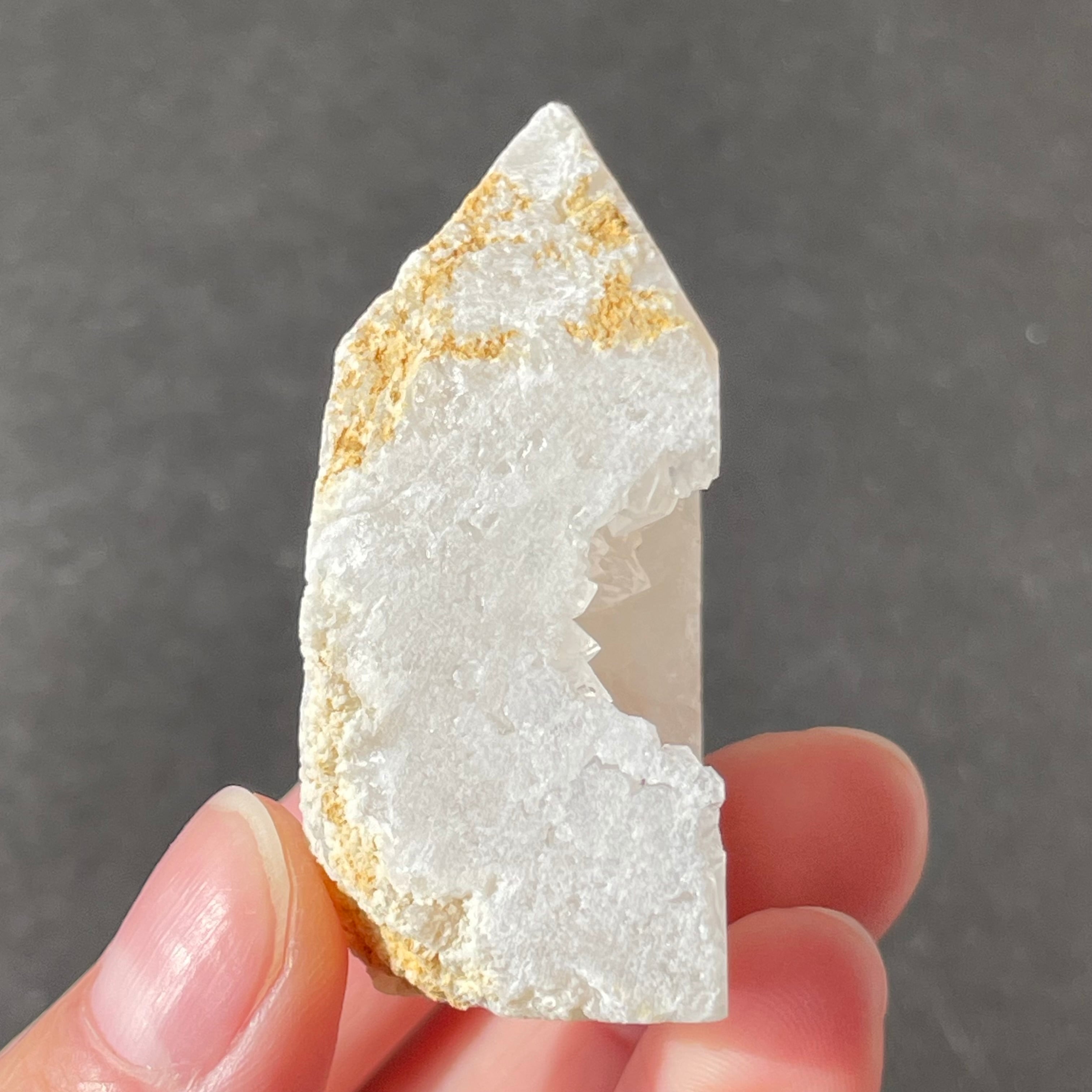 Special Price】ハート型 メノウ イン ジオード ドゥルージー