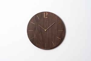 電波時計 PROUD CLOCK WALNUT -NENRIN-