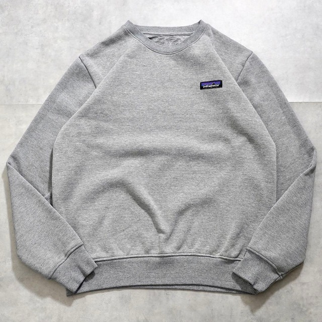 patagonia パタゴニア スウェット 古着 ロゴ S グレー 16407