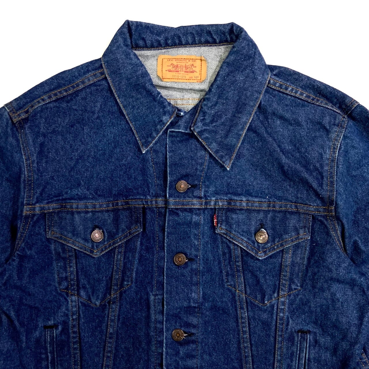 ビッグサイズ USA製 90年代 ヴィンテージ Levi's リーバイス 70506-0216 デニムジャケット メンズXL相当 古着  トラッカージャケット 90s ビンテージ 濃紺【デニムジャケット】【AL2109】 | cave 古着屋【公式】古着通販サイト