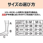 スリムウォーク 着圧ストッキング 美脚 ショートストッキング M-L ピュア ベージュ 着圧 ストッキング AskDoctors ひざ下 パンツ スタイル