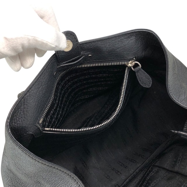 CELINE セリーヌ トートバッグ ブラック ブラゾン型押し レザー vintage ヴィンテージ オールド si5ave