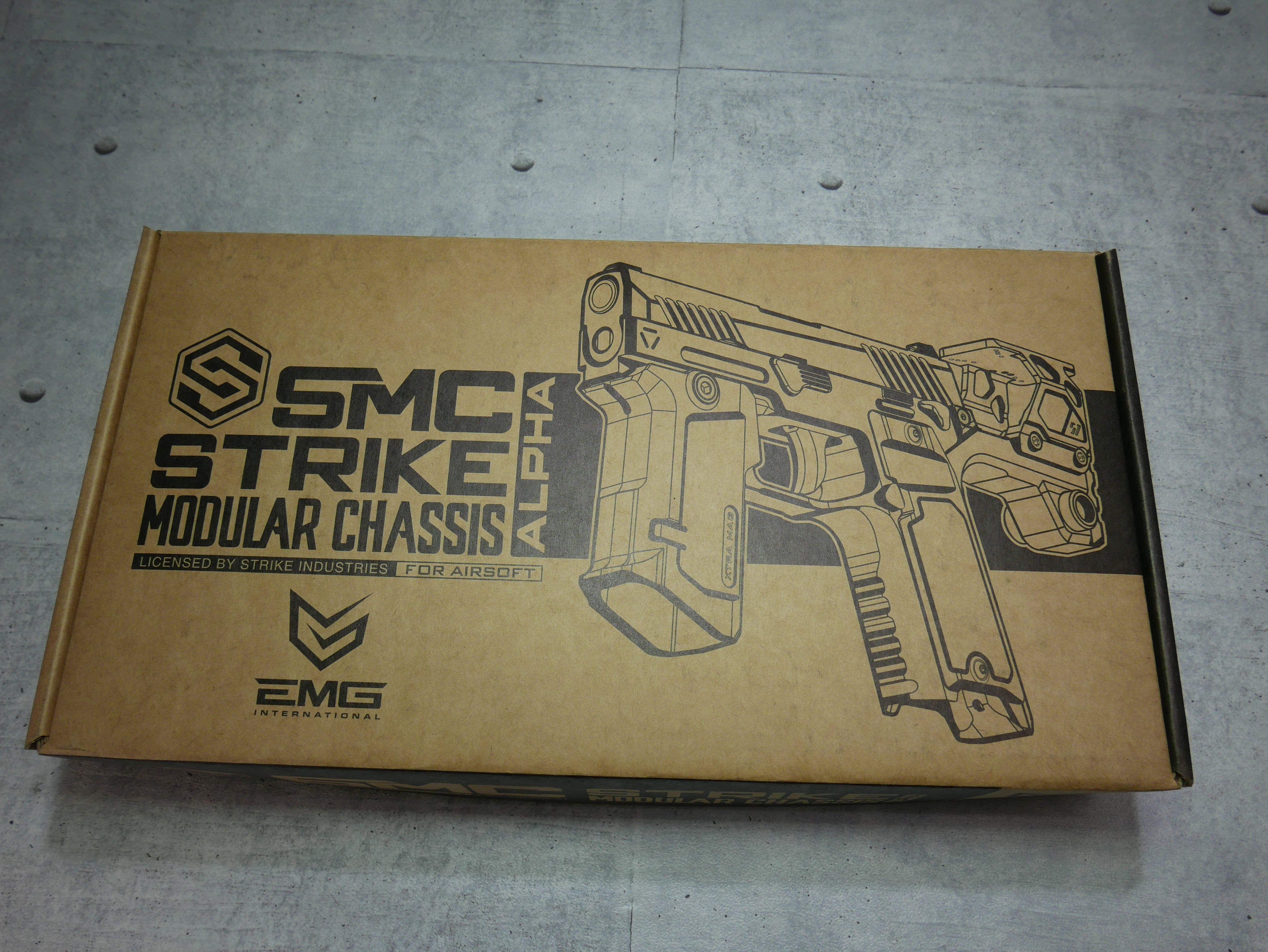 CUSTOM】EMG/Strike Industries SMC ALPHA キット SIG AIR M17 TAN 組
