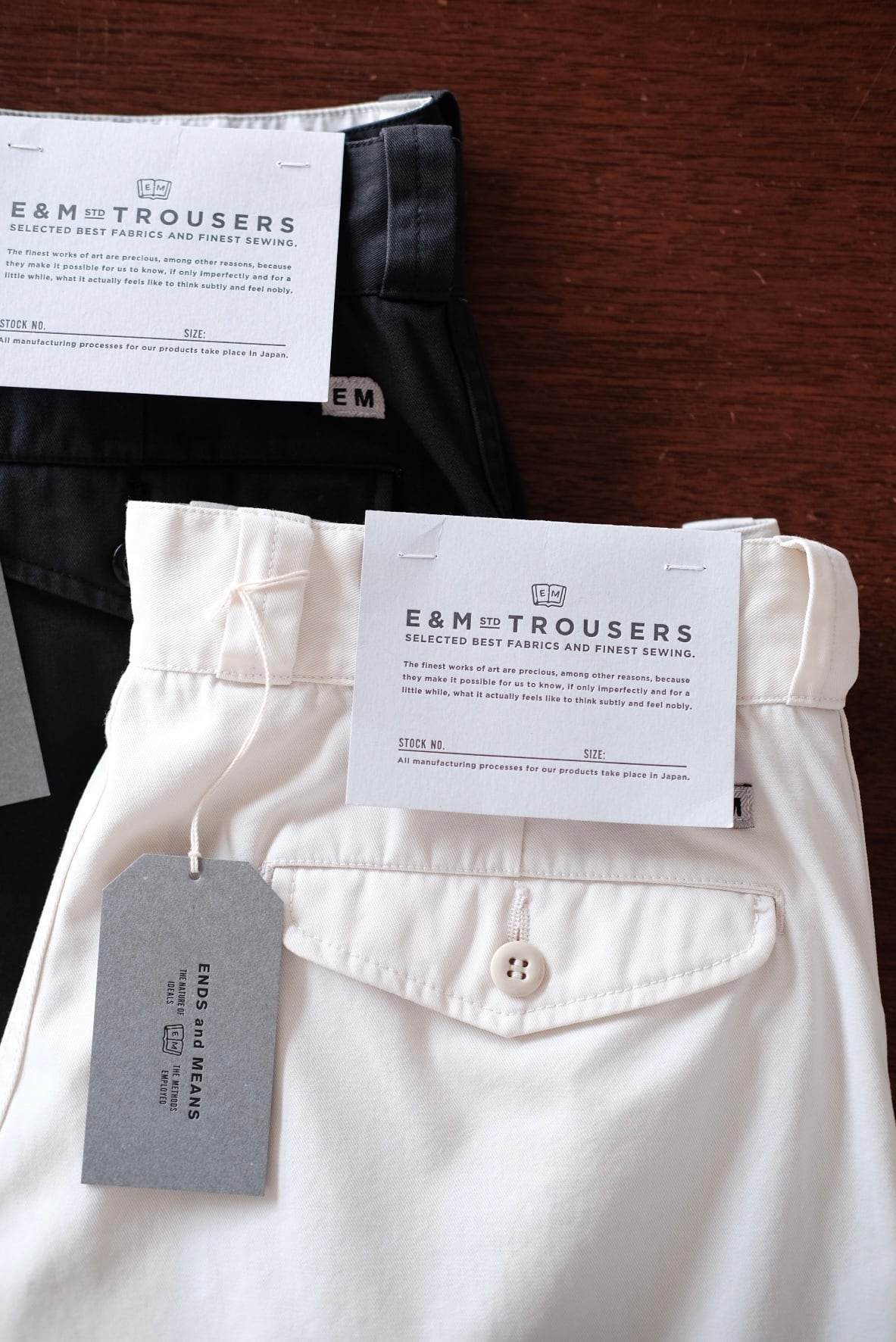 ENDS and MEANS＜エンズアンドミーンズ＞Army chino | Inhigh